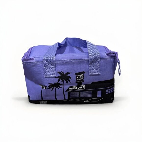 NWT Trader Joe's Mini Insulated Lunch Box- Lavender✨ ✨ - Picture 1 of 2